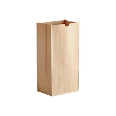 4lb. Kraft Brown SOS Paper Bags 500/case
